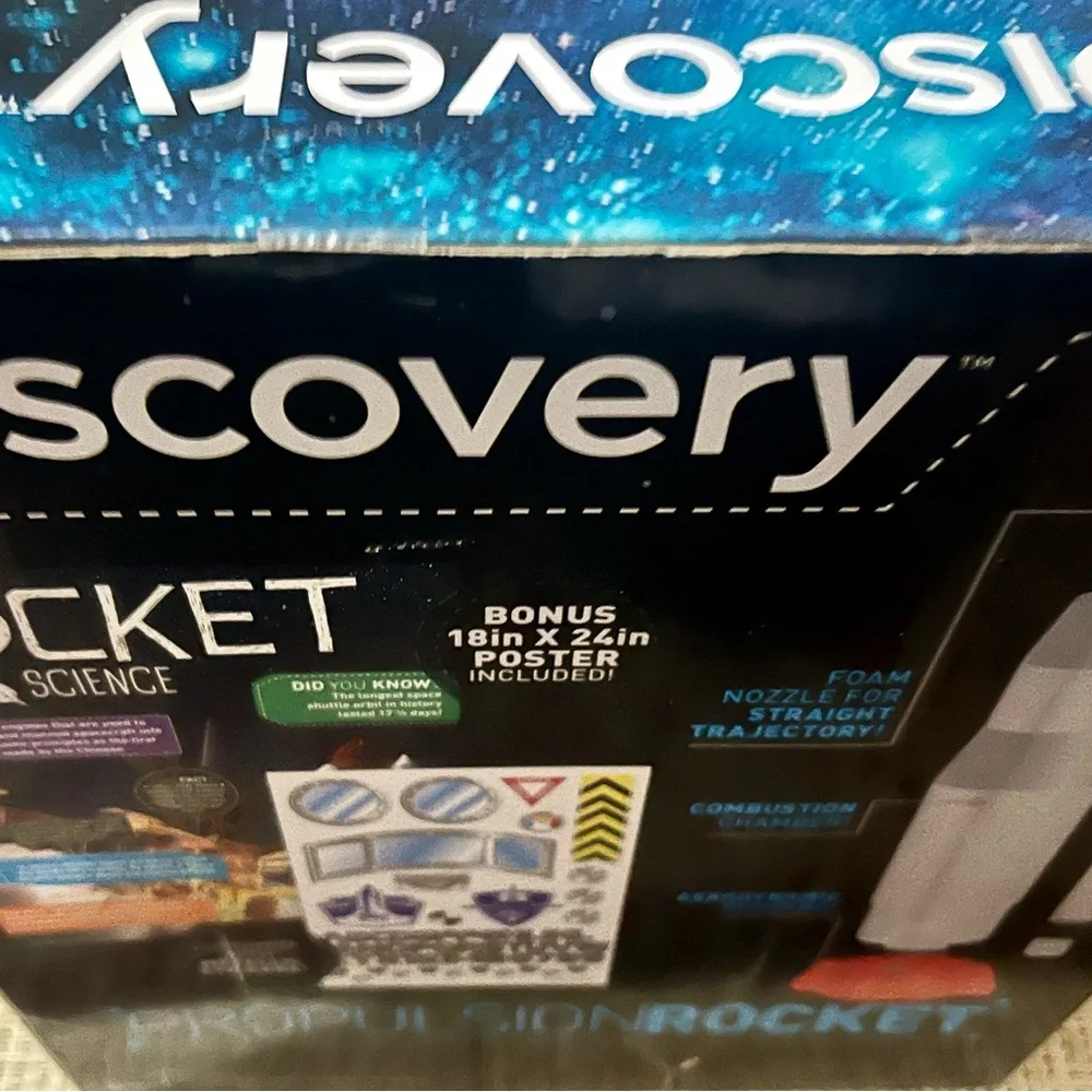 Discovery Rocket Red Silver